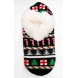 Candy Cane Slipper Socks with Anti-skid